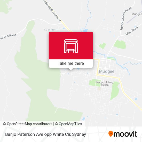 Banjo Paterson Ave opp White Cir map