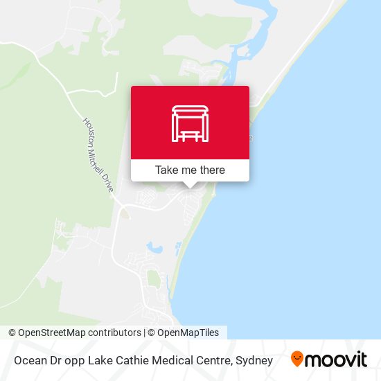 Ocean Dr opp Lake Cathie Medical Centre map