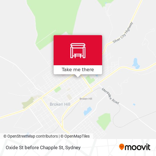 Oxide St before Chapple St map