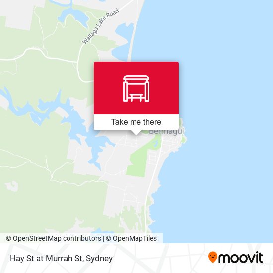 Hay St at Murrah St map