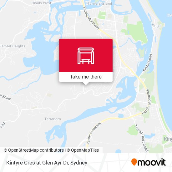 Kintyre Cres at Glen Ayr Dr map