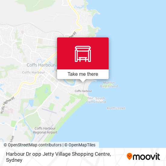 Harbour Dr opp Jetty Village Shopping Centre map