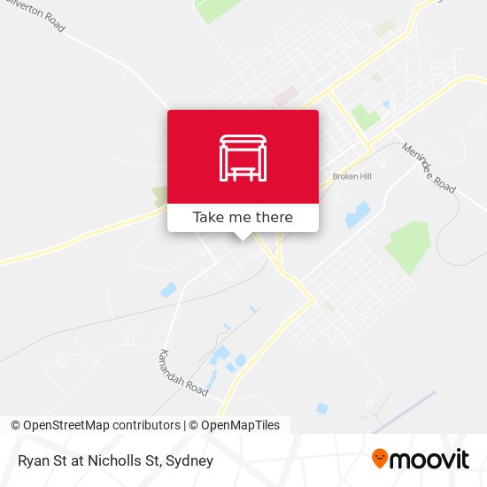 Ryan St at Nicholls St map