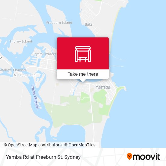 Yamba Rd at Freeburn St map