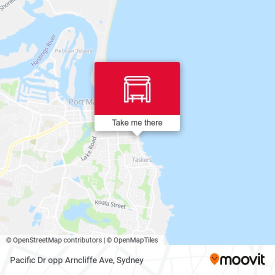 Pacific Dr opp Arncliffe Ave map