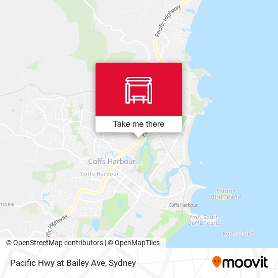 Pacific Hwy at Bailey Ave map