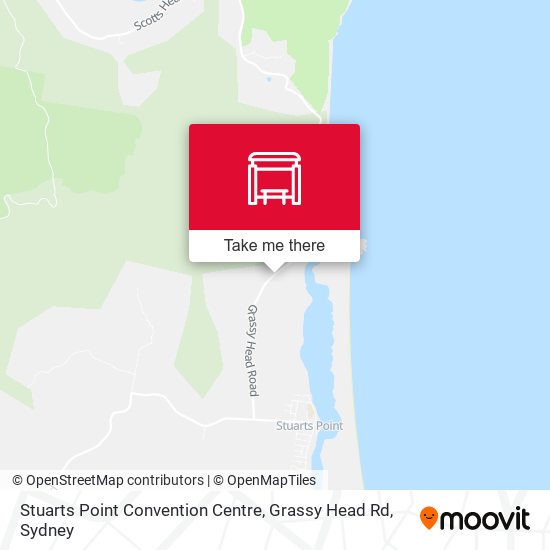 Stuarts Point Convention Centre, Grassy Head Rd map