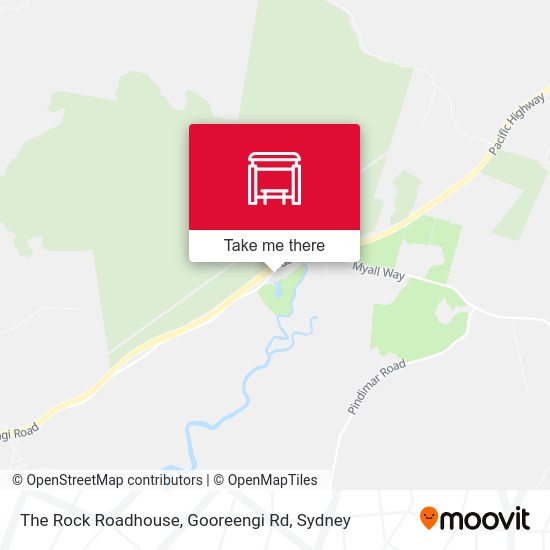 The Rock Roadhouse, Gooreengi Rd map