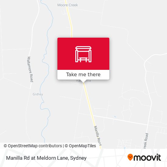 Manilla Rd at Meldorn Lane map