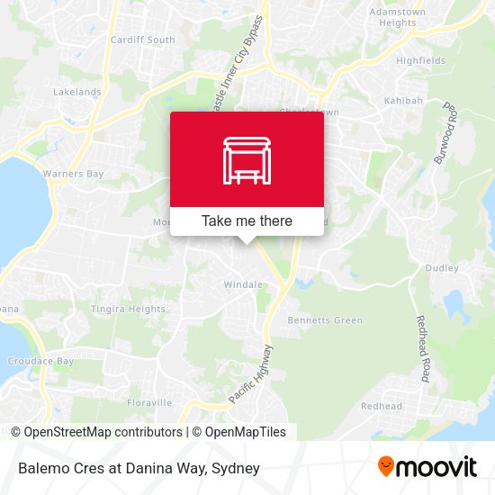 Balemo Cres at Danina Way map
