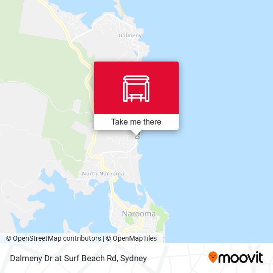 Dalmeny Dr at Surf Beach Rd map