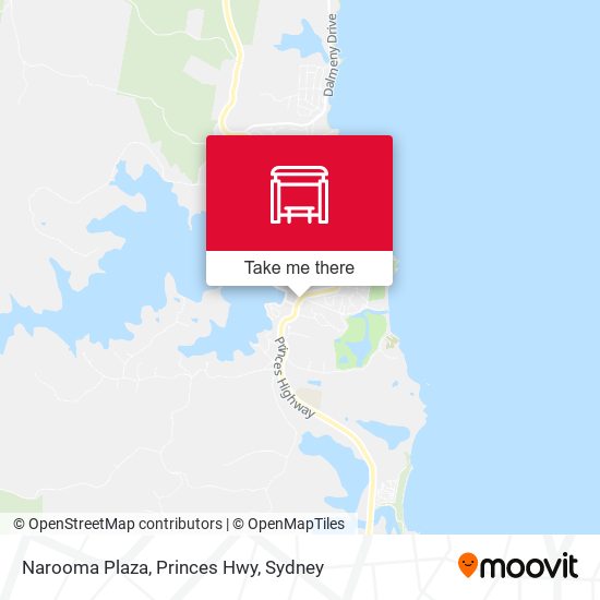 Narooma Plaza, Princes Hwy map