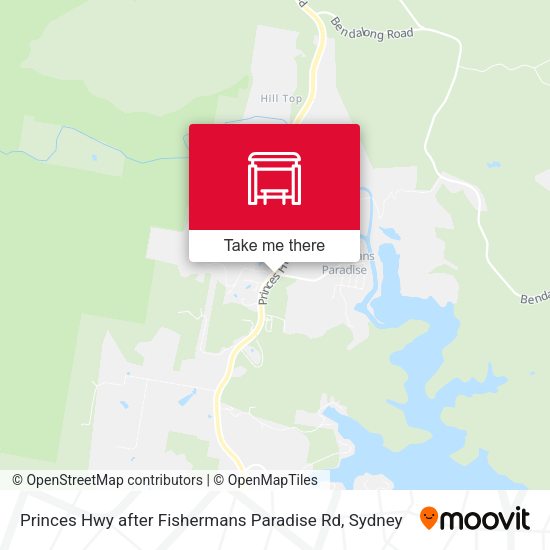 Princes Hwy after Fishermans Paradise Rd stop Routes, Schedules, and