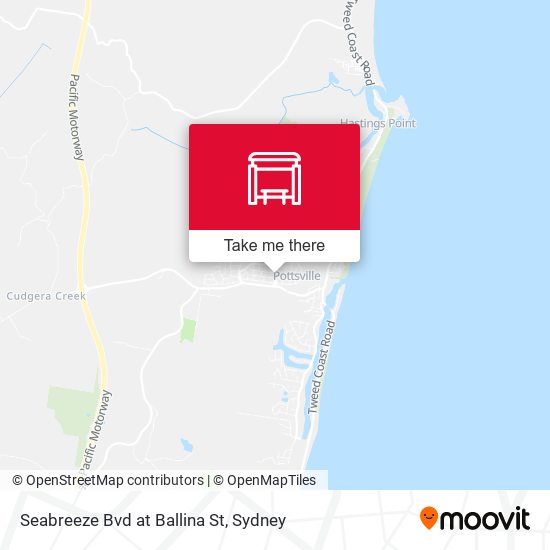Seabreeze Bvd at Ballina St map