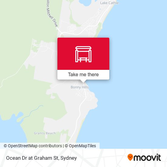 Ocean Dr at Graham St map