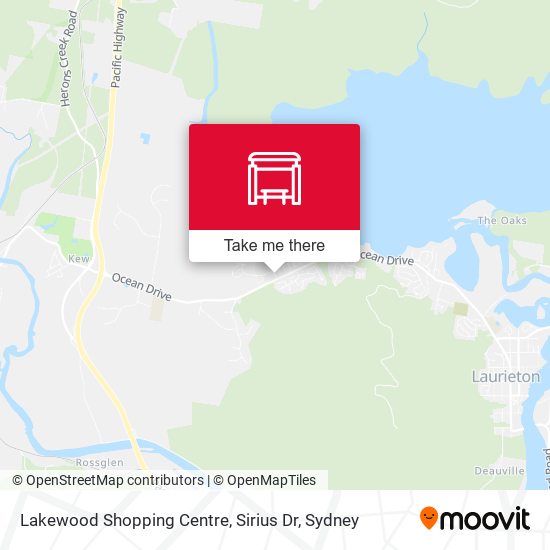 Lakewood Shopping Centre, Sirius Dr map
