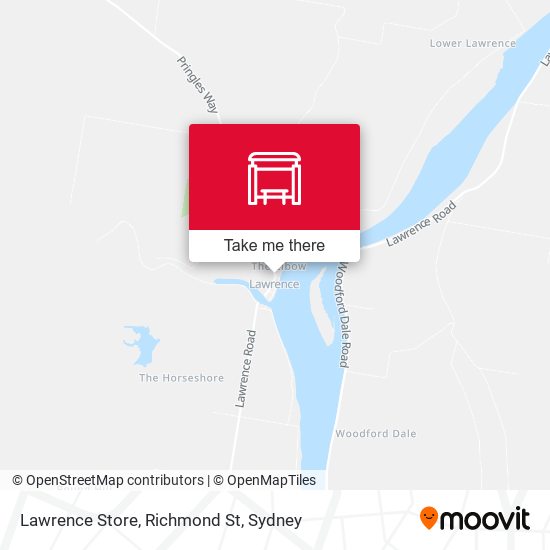 Lawrence Store, Richmond St map