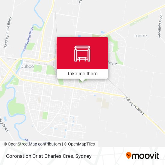 Coronation Dr at Charles Cres map