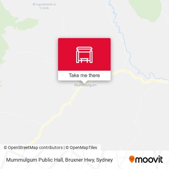 Mummulgum Public Hall, Bruxner Hwy map