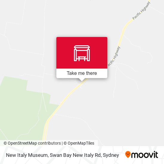 New Italy Museum, Swan Bay New Italy Rd map