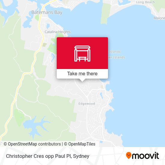 Christopher Cres opp Paul Pl map