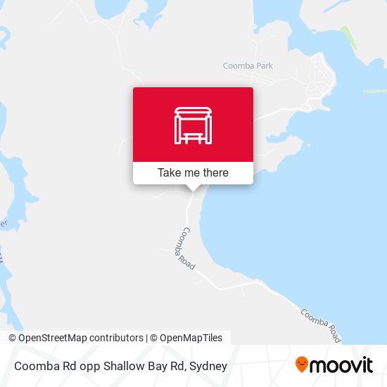 Coomba Rd opp Shallow Bay Rd map