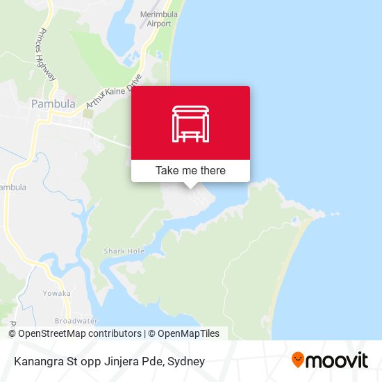 Kanangra St opp Jinjera Pde map
