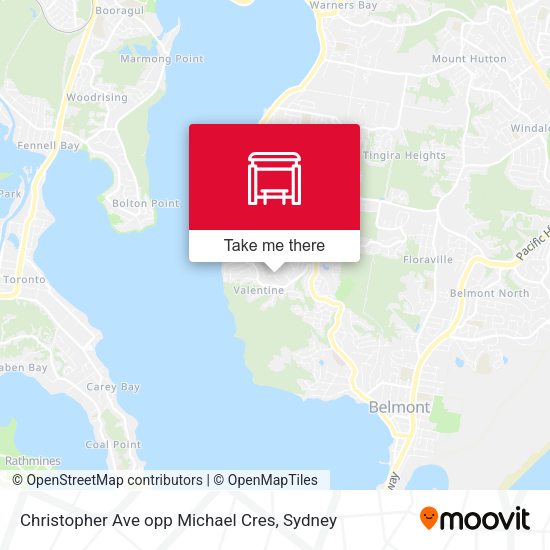 Christopher Ave opp Michael Cres map