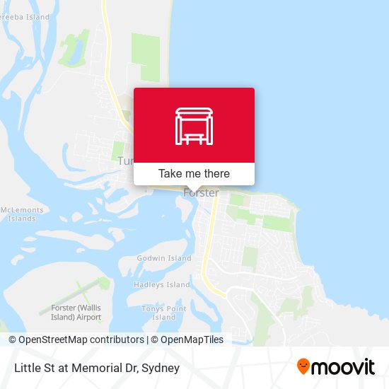 Little St at Memorial Dr map