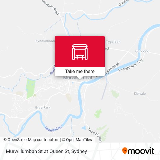 Murwillumbah St at Queen St map