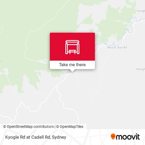 Kyogle Rd at Cadell Rd map
