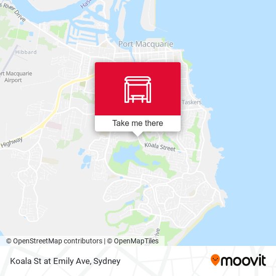 Koala St at Emily Ave map