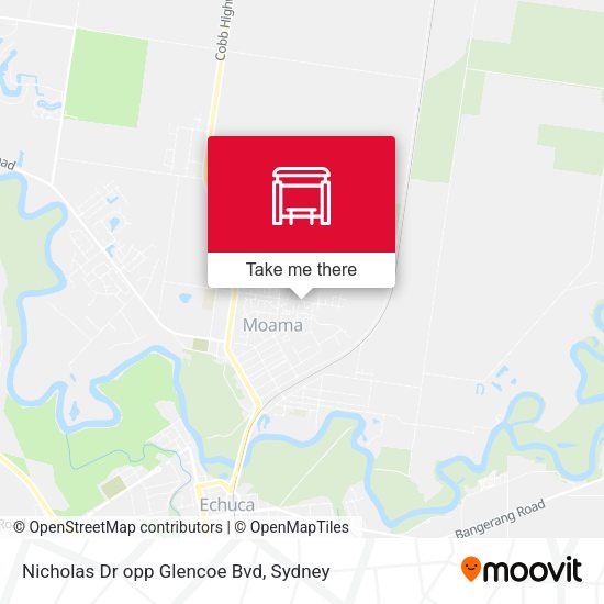 Nicholas Dr opp Glencoe Bvd map