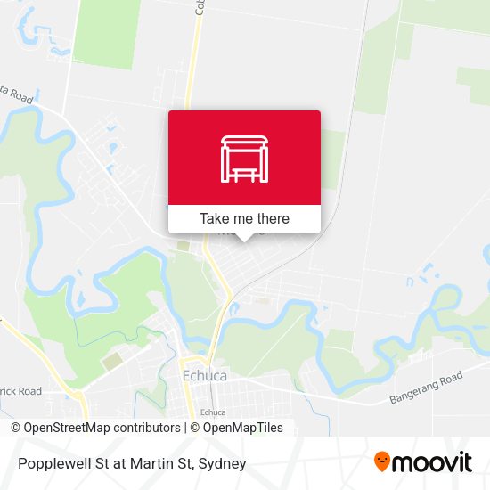 Popplewell St at Martin St map