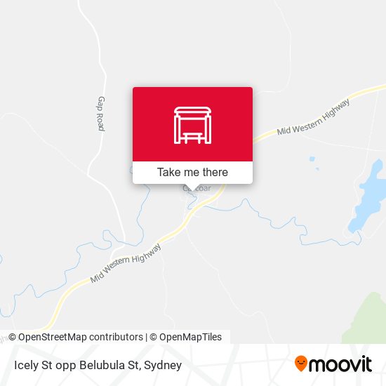 Icely St opp Belubula St map