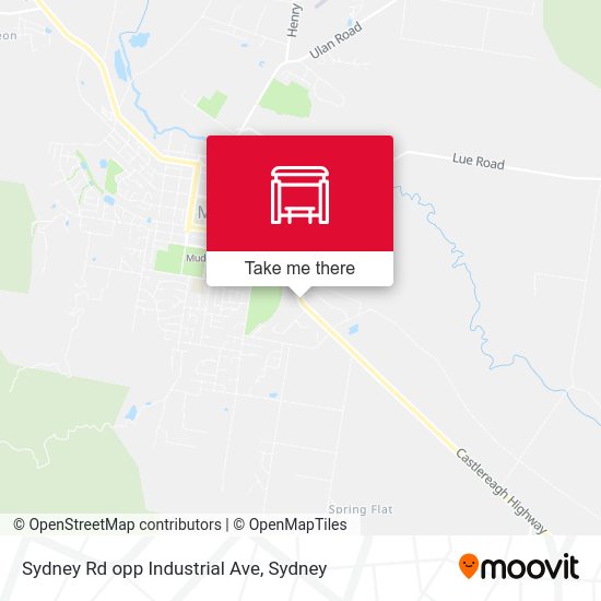 Sydney Rd opp Industrial Ave map