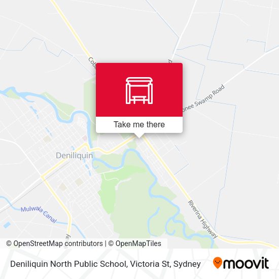 Deniliquin North Public School, Victoria St map