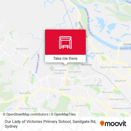 Our Lady of Victories Primary School, Sandgate Rd map