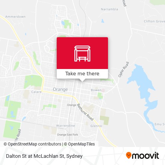 Dalton St at McLachlan St map