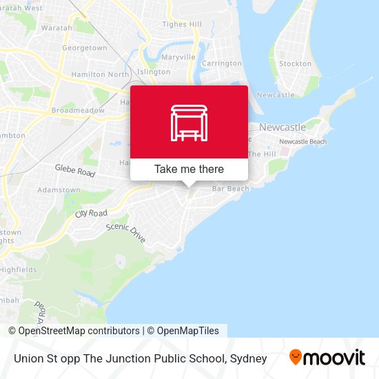 Union St opp The Junction Public School map