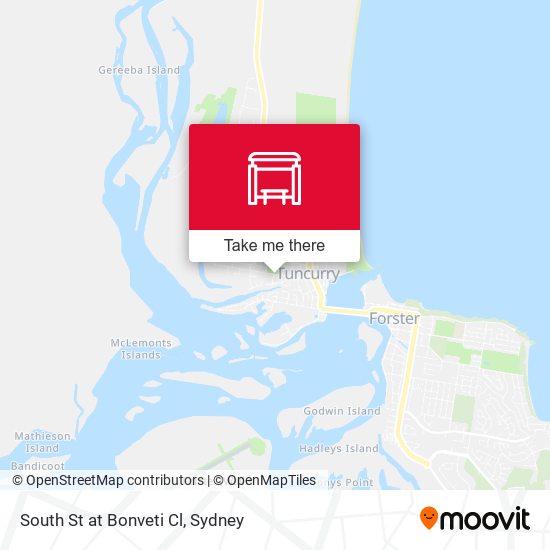 South St at Bonveti Cl map