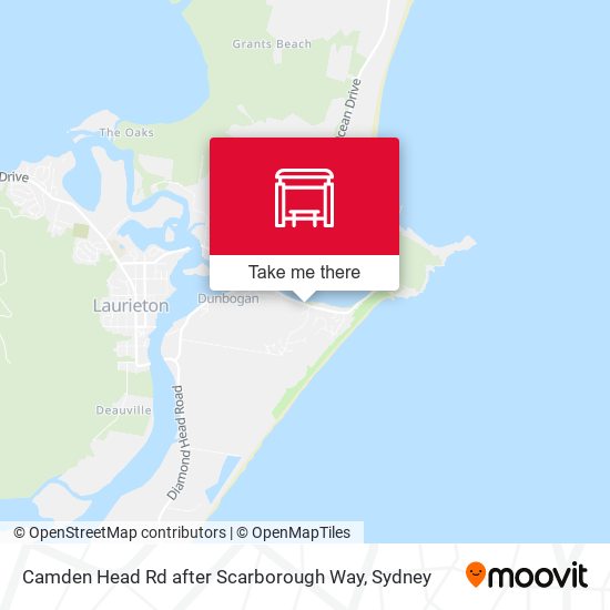 Camden Head Rd after Scarborough Way map