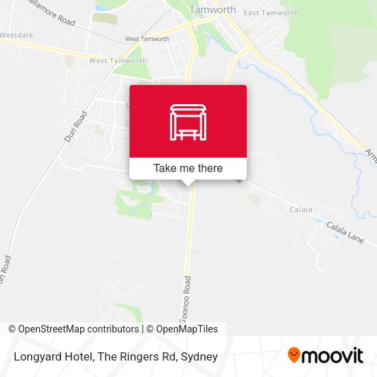 Longyard Hotel, The Ringers Rd map