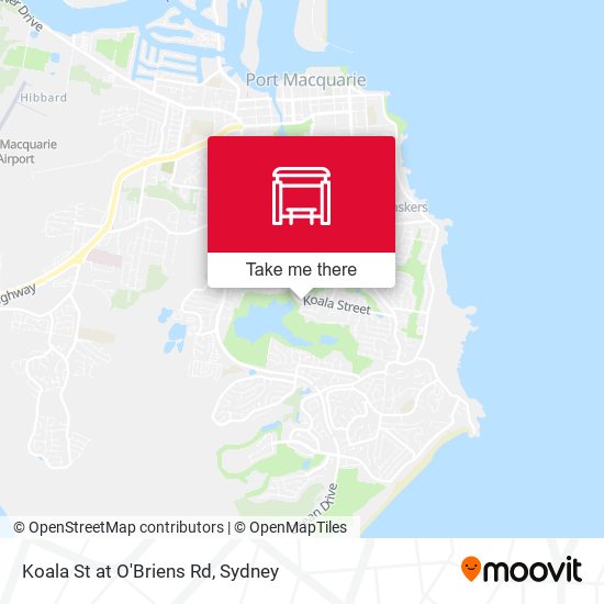Koala St at O'Briens Rd map