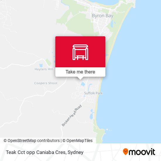 Teak Cct opp Caniaba Cres map