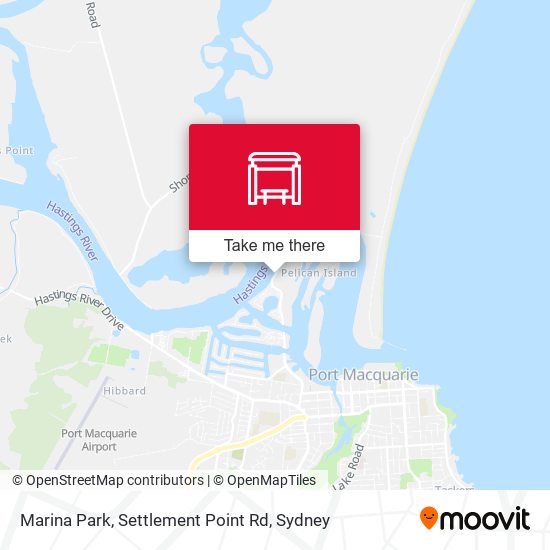 Marina Park, Settlement Point Rd map