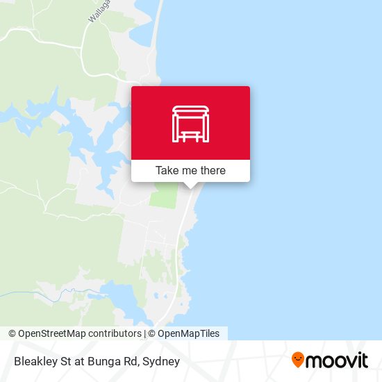 Bleakley St at Bunga Rd map