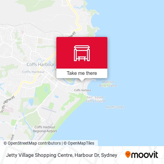 Jetty Village Shopping Centre, Harbour Dr map