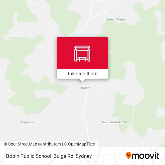 Bobin Public School, Bulga Rd map