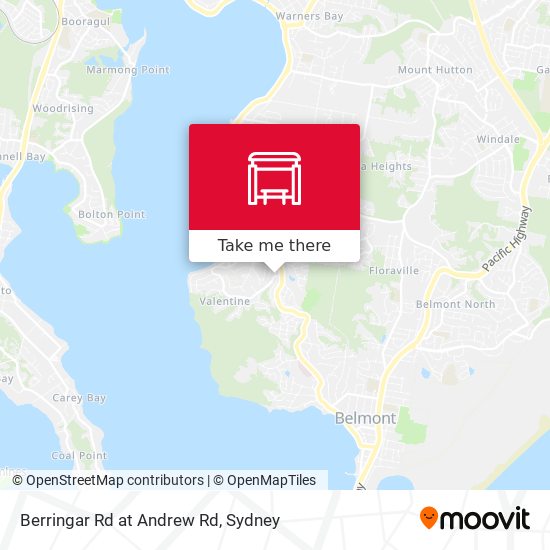Berringar Rd at Andrew Rd map